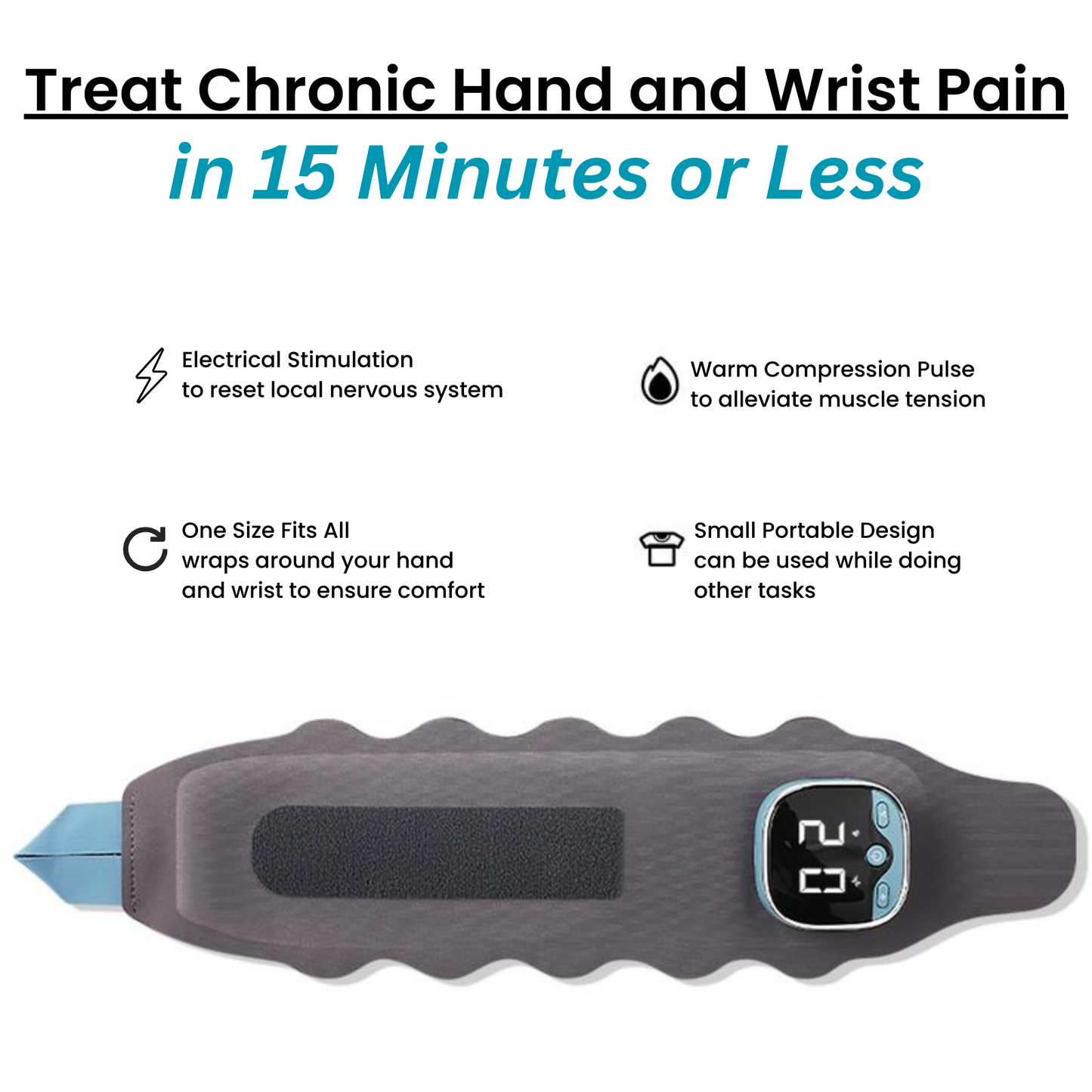 Manu Pain Reliever for Carpal Tunnel and Arthritis
